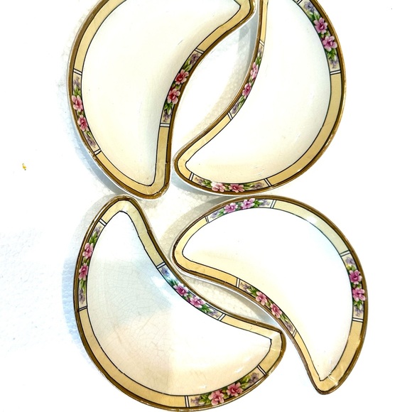 J&g Meakin Hanley England nine sides plates - Picture 6 of 8